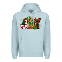 Blue Mist christmas joy elf Premium Hoodie - Zillion Design Studio