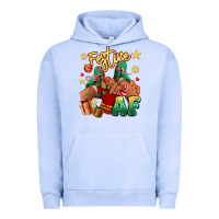 Pigment Grape Ice festive af christmas black girl children sneakers Urban Hoodie - RanaPortraitStore