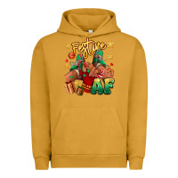Pigment Peanut Butter festive af christmas black girl children sneakers Urban Hoodie - RanaPortraitStore