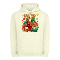 Pigment Pistachio festive af christmas black girl children sneakers Urban Hoodie - RanaPortraitStore