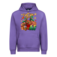 Tulip festive af christmas black girl children sneakers Urban Hoodie - RanaPortraitStore
