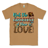 Toasted Coconut But The Greatest Of These Is Love Classic Tee - BundleAndBundleShop