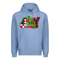 Colony Blue christmas joy elf Premium Hoodie - Zillion Design Studio