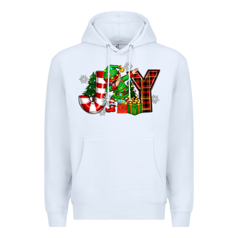 Christmas Joy Elf Premium Hoodie by Zillion Design Studio | Teevron
