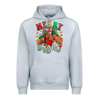 Heather Grey merry and bright black kid sneakers Urban Hoodie - RanaPortraitStore