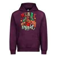 Mauve Wine merry and bright black kid sneakers Urban Hoodie - RanaPortraitStore