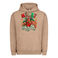 Pigment Burro merry and bright black kid sneakers Urban Hoodie - RanaPortraitStore