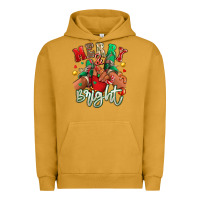 Pigment Peanut Butter merry and bright black kid sneakers Urban Hoodie - RanaPortraitStore