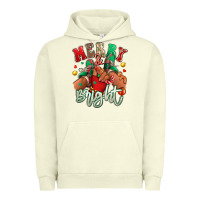 Pigment Pistachio merry and bright black kid sneakers Urban Hoodie - RanaPortraitStore