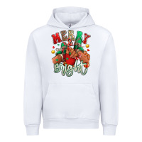 White merry and bright black kid sneakers Urban Hoodie - RanaPortraitStore