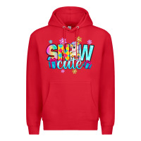 Red snow cute witc unicorn Premium Hoodie - Zillion Design Studio