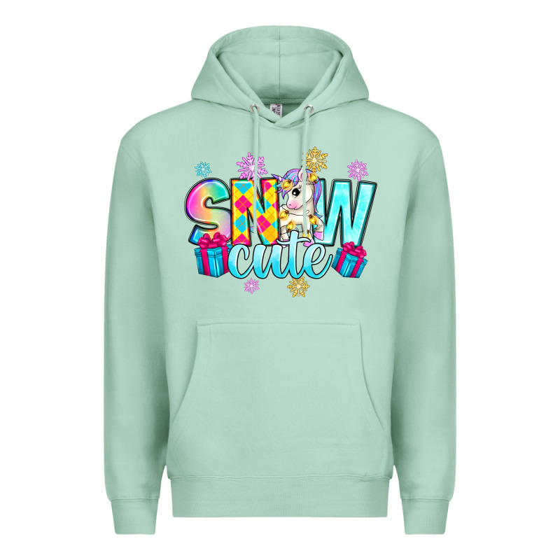 Snow Cute Witc Unicorn Premium Hoodie by Zillion Design Studio | Teevron