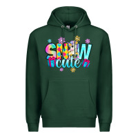 Sports Green snow cute witc unicorn Premium Hoodie - Zillion Design Studio