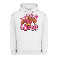 Pigment Lunar Rock loved valentine's day afro girl sneakers Urban Hoodie - RanaPortraitStore