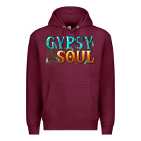 Burgundy gypsy soul Premium Hoodie - texasbilliewilder