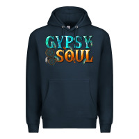 Navy gypsy soul Premium Hoodie - texasbilliewilder