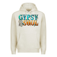 Oatmeal Heather gypsy soul Premium Hoodie - texasbilliewilder