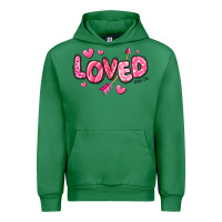 Emerald loved valentines day Urban Hoodie - RanaPortraitStore