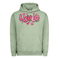 Pigment Oil Green loved valentines day Urban Hoodie - RanaPortraitStore
