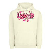 Pigment Pistachio loved valentines day Urban Hoodie - RanaPortraitStore