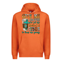 Carrot give me coffee to get me started Premium Hoodie - texasbilliewilder
