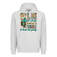 Dove Grey give me coffee to get me started Premium Hoodie - texasbilliewilder