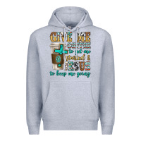 Heather Grey give me coffee to get me started Premium Hoodie - texasbilliewilder
