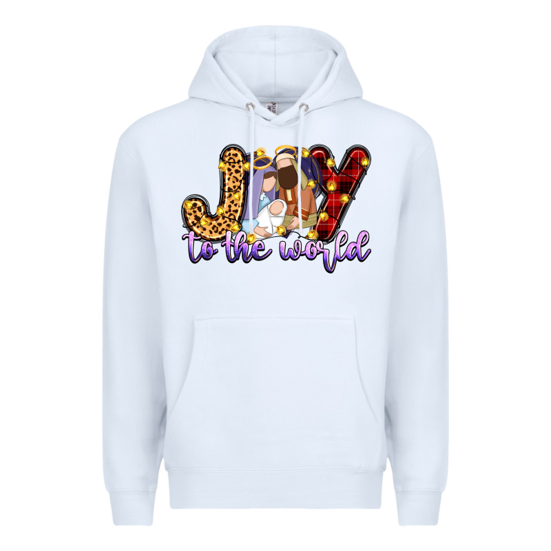 Joy To The World Premium Hoodie by Zillion Design Studio | Teevron