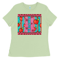 Matcha teacher with  flower glitter and serape leopard Ladies Tee - Artiststas