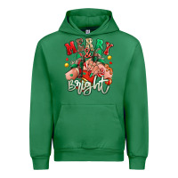 Emerald merry and bright caucasian girl sneakers Urban Hoodie - RanaPortraitStore