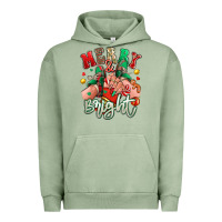 Pigment Oil Green merry and bright caucasian girl sneakers Urban Hoodie - RanaPortraitStore