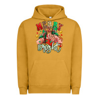 Pigment Peanut Butter merry and bright caucasian girl sneakers Urban Hoodie - RanaPortraitStore