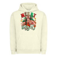 Pigment Pistachio merry and bright caucasian girl sneakers Urban Hoodie - RanaPortraitStore