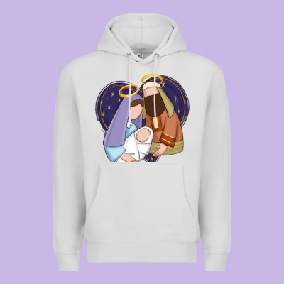 Premium Hoodie holy night jesus birth
