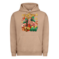 Pigment Burro festive af christmas caucasian girl sneakers Urban Hoodie - RanaPortraitStore
