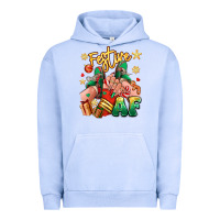 Pigment Grape Ice festive af christmas caucasian girl sneakers Urban Hoodie - RanaPortraitStore