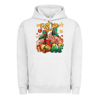 Pigment Lunar Rock festive af christmas caucasian girl sneakers Urban Hoodie - RanaPortraitStore