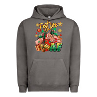 Pigment Tornado festive af christmas caucasian girl sneakers Urban Hoodie - RanaPortraitStore