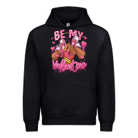 Black be my valentine afro girl sneakers Urban Hoodie - RanaPortraitStore