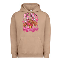 Pigment Burro be my valentine afro girl sneakers Urban Hoodie - RanaPortraitStore