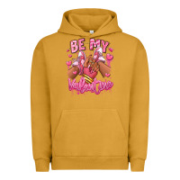 Pigment Peanut Butter be my valentine afro girl sneakers Urban Hoodie - RanaPortraitStore