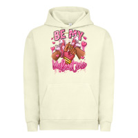 Pigment Pistachio be my valentine afro girl sneakers Urban Hoodie - RanaPortraitStore