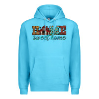 Ocean Blue home sweet home Premium Hoodie - texasbilliewilder