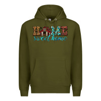Army Green home sweet home Premium Hoodie - texasbilliewilder