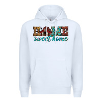 White home sweet home Premium Hoodie - texasbilliewilder