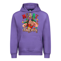 Tulip Merry Christmas Caucasian girl sneakers Urban Hoodie - RanaPortraitStore