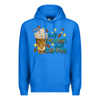 True Royal half human half coffee Premium Hoodie - texasbilliewilder