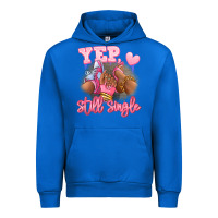 Cobalt Yep still single heels and sneakers afro girl Urban Hoodie - RanaPortraitStore
