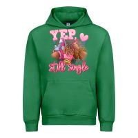 Emerald Yep still single heels and sneakers afro girl Urban Hoodie - RanaPortraitStore