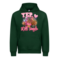 Forest Green Yep still single heels and sneakers afro girl Urban Hoodie - RanaPortraitStore